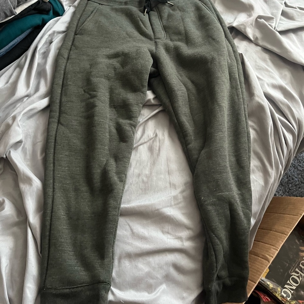 Green Jogger Sweatpants